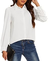 Womens button shirts for sale  Delivered anywhere in UK