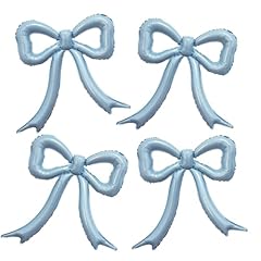 4pcs blue bow for sale  Delivered anywhere in USA 