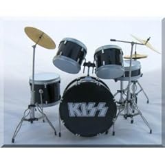 Kiss miniature drumset for sale  Delivered anywhere in USA 