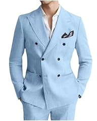Linen suit men for sale  Delivered anywhere in USA 