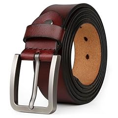 Jinghao mens leather for sale  Delivered anywhere in UK