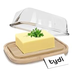 Tydi glass butter for sale  Delivered anywhere in UK
