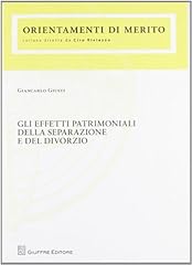 Gli effetti patrimoniali usato  Spedito ovunque in Italia 