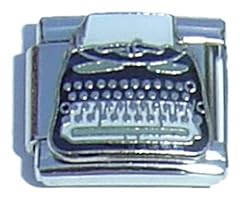 Typewriter italian charm for sale  Delivered anywhere in USA 