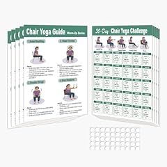 Chair yoga poster for sale  Delivered anywhere in USA 