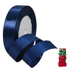 Navy blue ribbon for sale  Delivered anywhere in UK