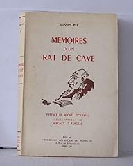 Mémoires rat cave d'occasion  Livré partout en France