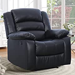 Anj black recliner for sale  Delivered anywhere in USA 
