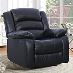 Anj black recliner for sale  Delivered anywhere in USA 