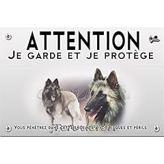 Plaque plastique attention d'occasion  Livré partout en France