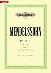 Paulus ratorium klavierauszug gebraucht kaufen  Wird an jeden Ort in Deutschland