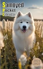 Samoyed pocket calendar for sale  Delivered anywhere in UK