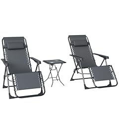 Outsunny lot chaise d'occasion  Livré partout en Belgiqu