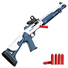 Soft Foam Dart Blaster Toy Shell Ejecting Shotgun Spring- for sale  Delivered anywhere in Ireland