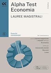 Alpha test. economia. usato  Spedito ovunque in Italia 