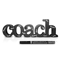 Coach wood word for sale  Delivered anywhere in USA 