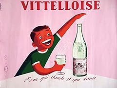 Vittelloise affiche poster d'occasion  Livré partout en France