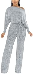 Zonjie silver jumpsuit for sale  Delivered anywhere in USA 