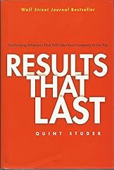 Results that last d'occasion  Livré partout en Belgiqu