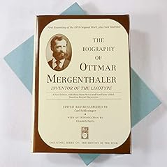 Biography ottmar mergenthaler d'occasion  Livré partout en France