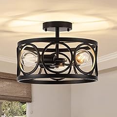 Light semi flush for sale  Delivered anywhere in USA 