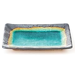 Turquoise crackleglaze japanes for sale  Delivered anywhere in UK
