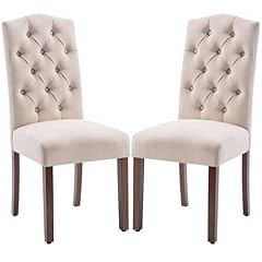 Tufted upholstered parsons for sale  Delivered anywhere in USA 