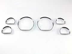 Chrome dash gauge for sale  Delivered anywhere in USA 