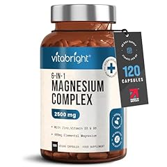 Magnesium complex 2500mg for sale  Delivered anywhere in UK