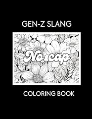 Gen slang coloring for sale  Delivered anywhere in UK