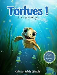 Tortues livre coloriage d'occasion  Livré partout en France