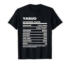 Yasuo dichiarazione nutriziona usato  Spedito ovunque in Italia 