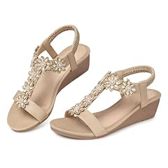 Shibever wedge sandals for sale  Delivered anywhere in USA 