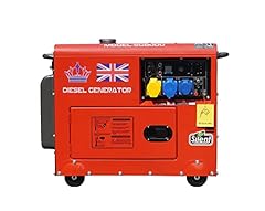 Silent 8kva diesel for sale  Delivered anywhere in Ireland