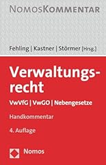 Verwaltungsrecht vwvfg vwgo gebraucht kaufen  Wird an jeden Ort in Deutschland