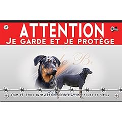Pancarte métal attention d'occasion  Livré partout en France