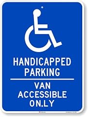 Smartsign inch handicapped for sale  Delivered anywhere in USA 