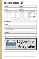 Logbuch fotografen fotografie gebraucht kaufen  Wird an jeden Ort in Deutschland