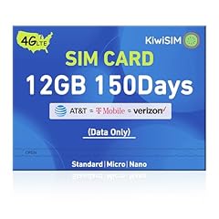 Kiwisim prepaid data for sale  Delivered anywhere in USA 