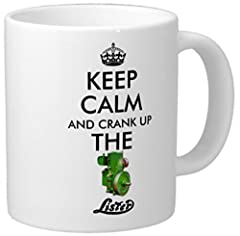 Novelty MUG ≈ KEEP CALM AND CRANK UP THE LISTER ≈ gift for sale  Delivered anywhere in UK