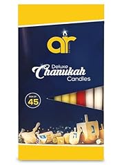 Chanukah candles colourful for sale  Delivered anywhere in UK