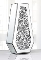 Crushed diamond mirror for sale  Delivered anywhere in UK