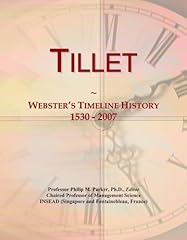 Tillet webster timeline for sale  Delivered anywhere in UK