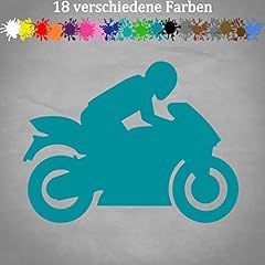Motorbike sticker silhouette for sale  Delivered anywhere in UK