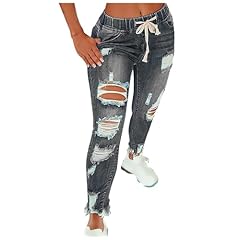 Ripped jeans womens for sale  Delivered anywhere in UK