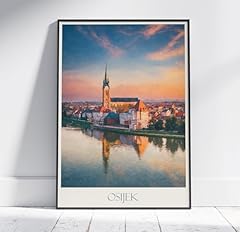 Osijek travel print for sale  Delivered anywhere in USA 