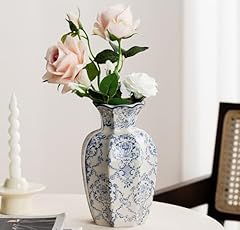Blue white vase for sale  Delivered anywhere in USA 