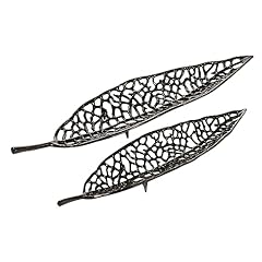Deco metal leaf for sale  Delivered anywhere in USA 