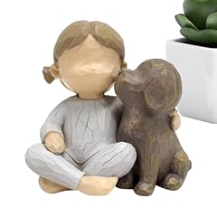 Girl dog statue for sale  Delivered anywhere in UK