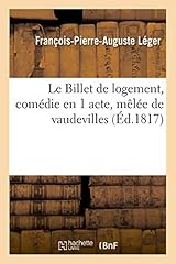 Billet logement comédie d'occasion  Livré partout en France